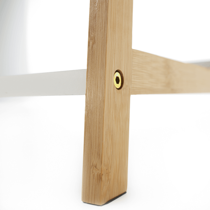 Casa si Gradina - Mobilier - Biblioteci si rafturi - Rafturi - Etajera cu 4 rafturi, alb/natural, KOEN TYP 2 - Infinity.ro