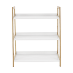 Casa si Gradina - Mobilier - Biblioteci si rafturi - Rafturi - Etajera cu 3 rafturi, alb/natural, KOEN TYP 1 - Infinity.ro