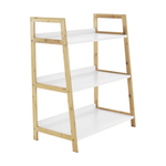Casa si Gradina - Mobilier - Biblioteci si rafturi - Rafturi - Etajera cu 3 rafturi, alb/natural, KOEN TYP 1 - Infinity.ro