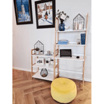 Casa si Gradina - Mobilier - Biblioteci si rafturi - Rafturi - Etajera cu 4 rafturi, alb/natural, KOEN TYP 2 - Infinity.ro