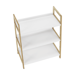 Casa si Gradina - Mobilier - Biblioteci si rafturi - Rafturi - Etajera cu 3 rafturi, alb/natural, KOEN TYP 1 - Infinity.ro