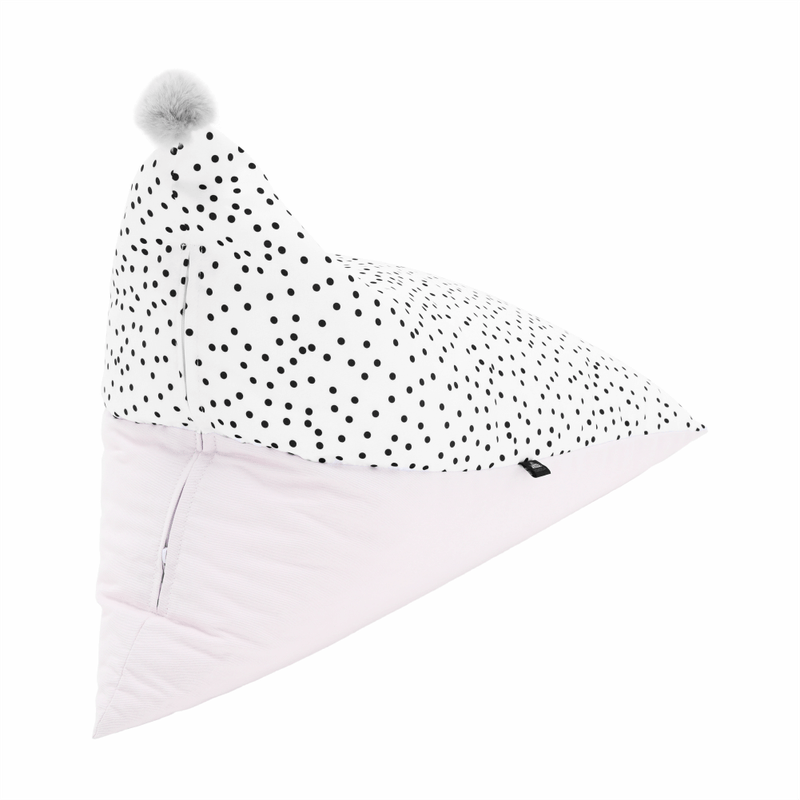 Casa si Gradina - Mobilier - Scaune si fotolii - Fotolii - Fotoliu tip sac, alb/roz/gri, POMPOM - Infinity.ro
