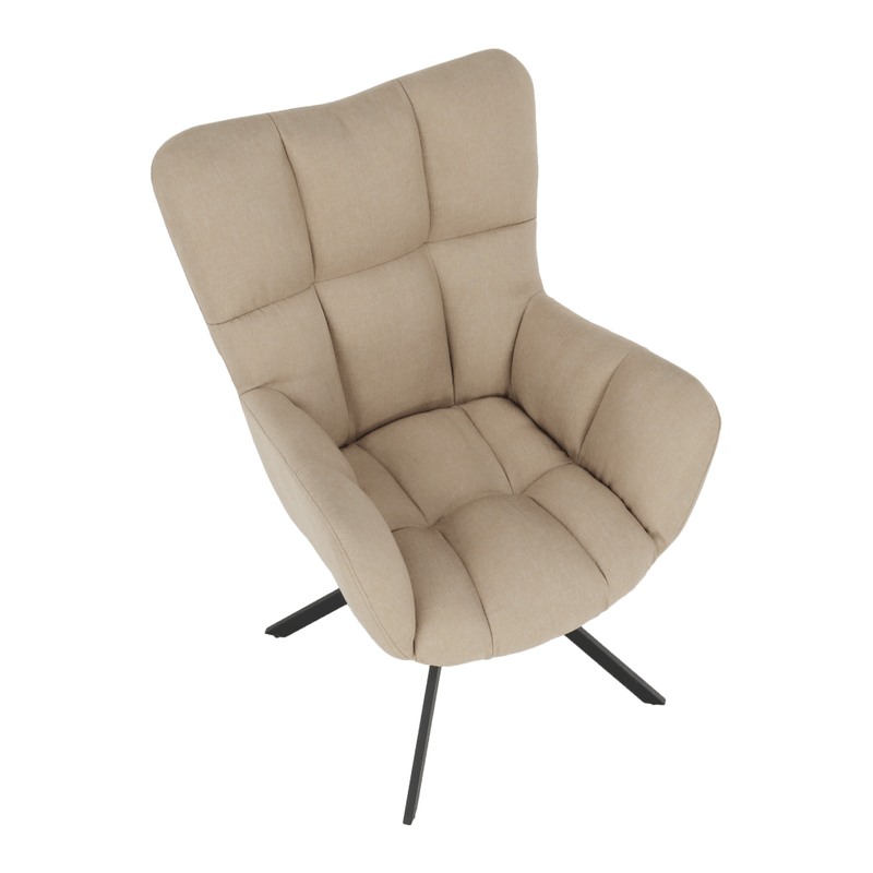 Casa si Gradina - Mobilier - Scaune si fotolii - Scaune - Scaun de design ţesatura bej, KOMODO - Infinity.ro