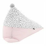 Casa si Gradina - Mobilier - Scaune si fotolii - Fotolii - Fotoliu tip sac, alb/roz/gri, POMPOM - Infinity.ro