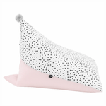 Casa si Gradina - Mobilier - Scaune si fotolii - Fotolii - Fotoliu tip sac, alb/roz/gri, POMPOM - Infinity.ro