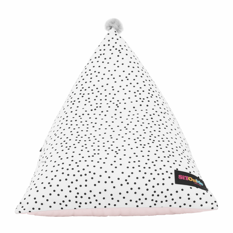 Casa si Gradina - Mobilier - Scaune si fotolii - Fotolii - Fotoliu tip sac, alb/roz/gri, POMPOM - Infinity.ro