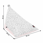 Casa si Gradina - Mobilier - Scaune si fotolii - Fotolii - Fotoliu tip sac, alb/roz/gri, POMPOM - Infinity.ro