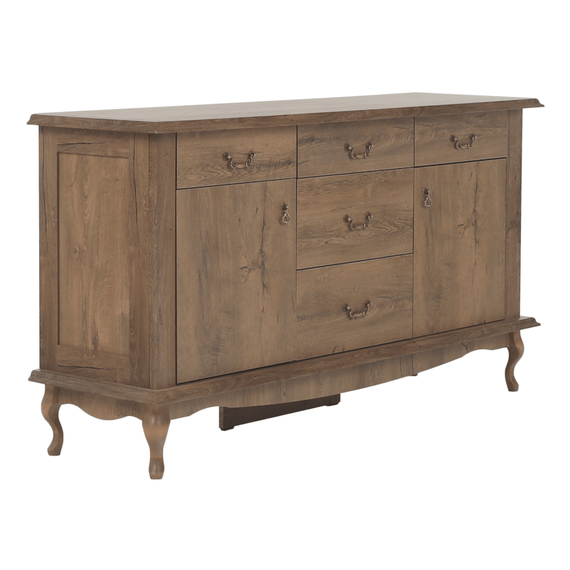 Casa si Gradina - Mobilier - Comode si corpuri - Comode - Scrin DA7, stejar lefkas, VILAR - Infinity.ro