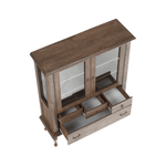 Casa si Gradina - Mobilier - Dulapuri si sifoniere - Dulapuri - Vitrina DA5, stejar lefkas, VILAR - Infinity.ro