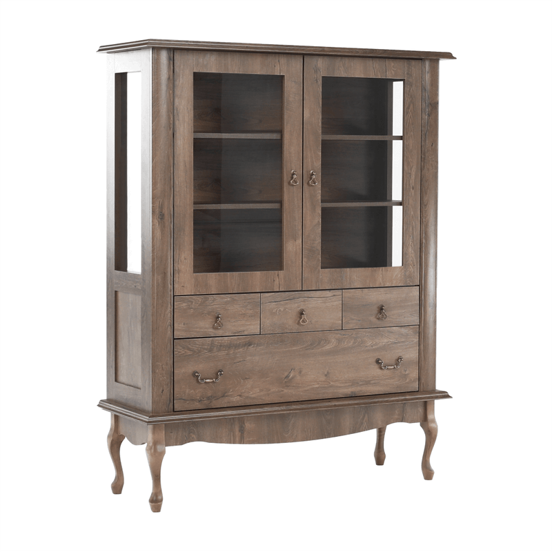 Casa si Gradina - Mobilier - Dulapuri si sifoniere - Dulapuri - Vitrina DA5, stejar lefkas, VILAR - Infinity.ro