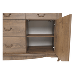Casa si Gradina - Mobilier - Comode si corpuri - Comode - Scrin DA7, stejar lefkas, VILAR - Infinity.ro