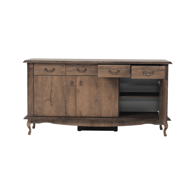 Casa si Gradina - Mobilier - Comode si corpuri - Comode - Scrin DA6, stejar lefkas, VILAR - Infinity.ro