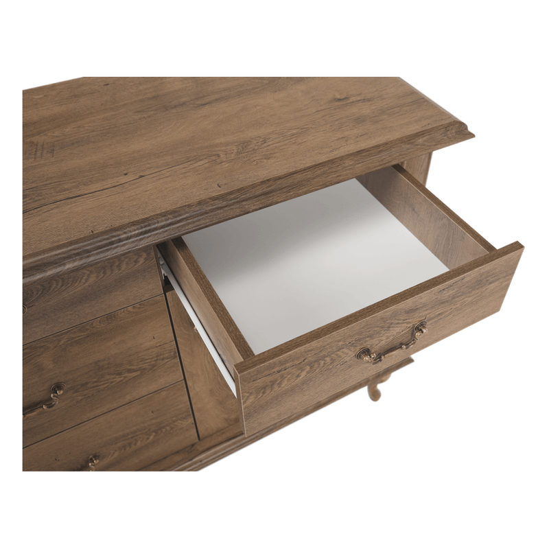 Casa si Gradina - Mobilier - Comode si corpuri - Comode - Scrin DA7, stejar lefkas, VILAR - Infinity.ro