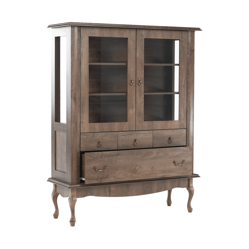 Casa si Gradina - Mobilier - Dulapuri si sifoniere - Dulapuri - Vitrina DA5, stejar lefkas, VILAR - Infinity.ro