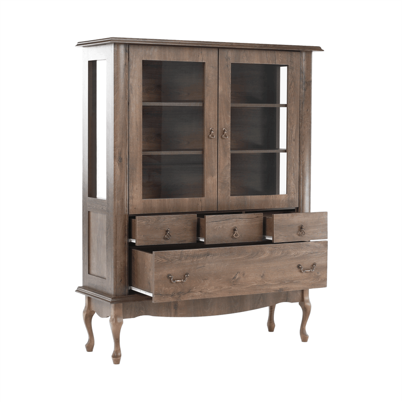 Casa si Gradina - Mobilier - Dulapuri si sifoniere - Dulapuri - Vitrina DA5, stejar lefkas, VILAR - Infinity.ro