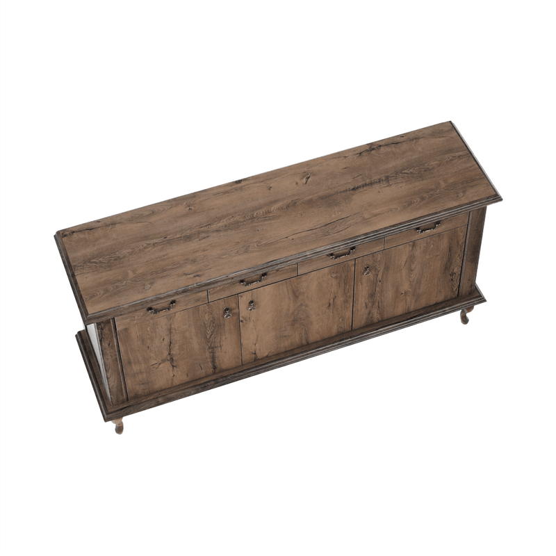 Casa si Gradina - Mobilier - Comode si corpuri - Comode - Scrin DA6, stejar lefkas, VILAR - Infinity.ro
