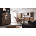 Casa si Gradina - Mobilier - Dulapuri si sifoniere - Dulapuri - Vitrina DA4, stejar lefkas, VILAR - Infinity.ro