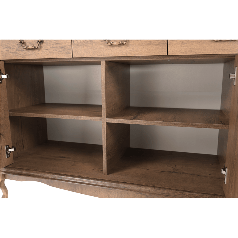 Casa si Gradina - Mobilier - Comode si corpuri - Comode - Scrin DA6, stejar lefkas, VILAR - Infinity.ro