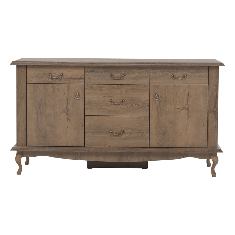 Casa si Gradina - Mobilier - Comode si corpuri - Comode - Scrin DA7, stejar lefkas, VILAR - Infinity.ro