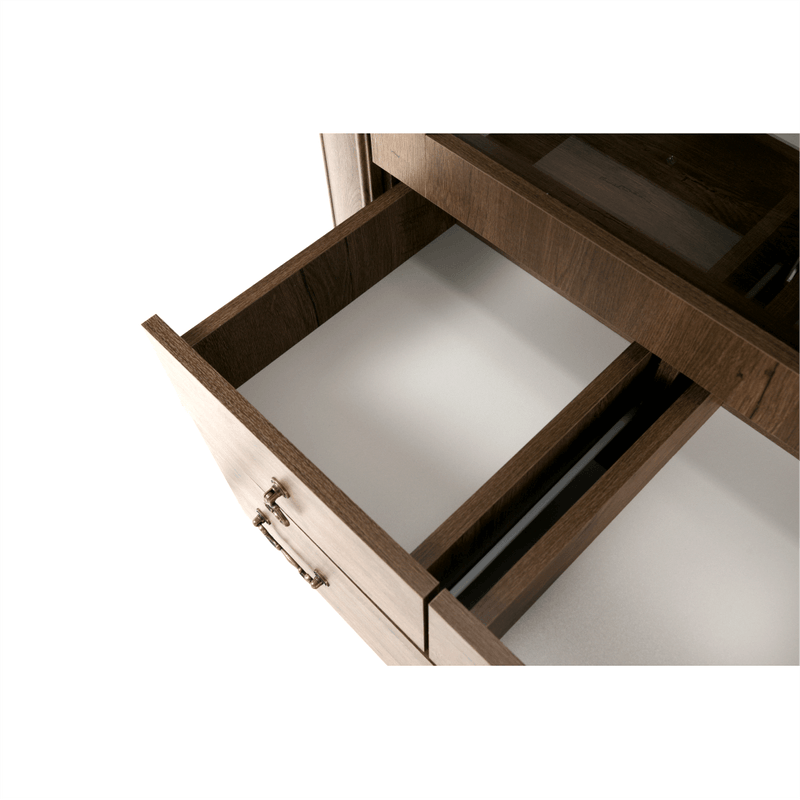 Casa si Gradina - Mobilier - Dulapuri si sifoniere - Dulapuri - Vitrina DA5, stejar lefkas, VILAR - Infinity.ro