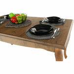 Casa si Gradina - Mobilier - Mese si birouri - Mese bucatarie si dining - Masa dining DA19, stejar lefkas, 146x76 cm, VILAR - Infinity.ro