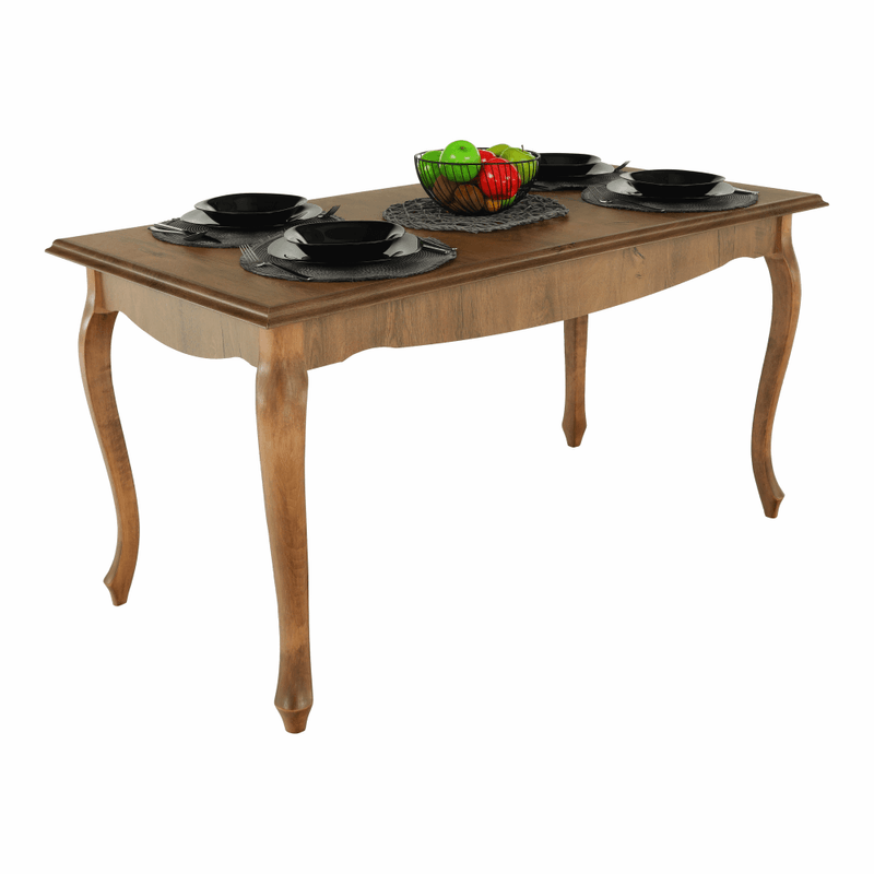 Casa si Gradina - Mobilier - Mese si birouri - Mese bucatarie si dining - Masa dining DA19, stejar lefkas, 146x76 cm, VILAR - Infinity.ro