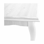 Casa si Gradina - Mobilier - Mese si birouri - Mese bucatarie si dining - Masa dining DA19, pin alb, 146x76 cm, VILAR - Infinity.ro