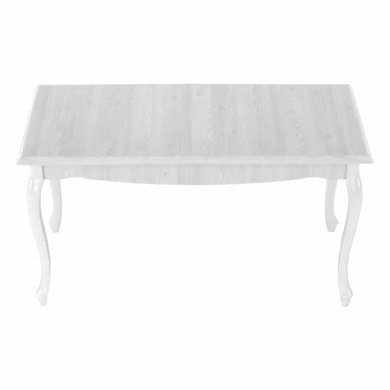 Casa si Gradina - Mobilier - Mese si birouri - Mese bucatarie si dining - Masa dining DA19, pin alb, 146x76 cm, VILAR - Infinity.ro