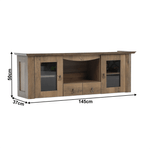 Casa si Gradina - Mobilier - Dulapuri si sifoniere - Dulapuri - Dulap suspendabil DA16, stejar lefkas, VILAR - Infinity.ro