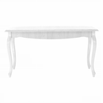 Casa si Gradina - Mobilier - Mese si birouri - Mese bucatarie si dining - Masa dining DA19, pin alb, 146x76 cm, VILAR - Infinity.ro