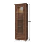 Casa si Gradina - Mobilier - Dulapuri si sifoniere - Dulapuri - Vitrina AR2, stejar stirling, HILARD - Infinity.ro