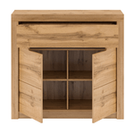 Casa si Gradina - Mobilier - Comode si corpuri - Comode - Scrin G, stejar wotan, TORONTA - Infinity.ro