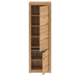 Casa si Gradina - Mobilier - Dulapuri si sifoniere - Dulapuri - Dulap cu polite V1, stejar wotan, dreapta, TORONTA - Infinity.ro