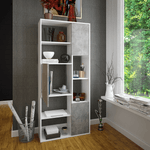 Casa si Gradina - Mobilier - Biblioteci si rafturi - Rafturi - Raft, alb / beton, ULIMI - Infinity.ro