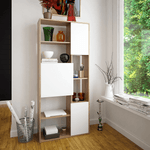 Casa si Gradina - Mobilier - Biblioteci si rafturi - Rafturi - Raft, stejar sonom / alb, ULIMI - Infinity.ro