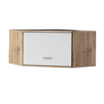 Casa si Gradina - Mobilier - Dulapuri si sifoniere - Dulapuri - Extensie TIP 10, stejar wotan/alb, CYRIL - Infinity.ro