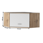 Casa si Gradina - Mobilier - Dulapuri si sifoniere - Dulapuri - Extensie TIP 10, stejar wotan/alb, CYRIL - Infinity.ro