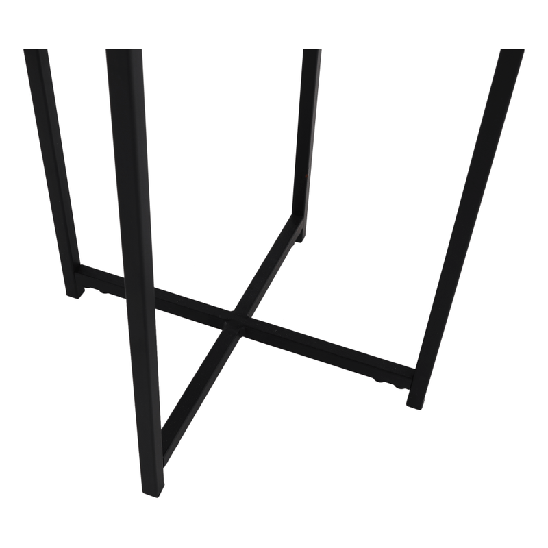 Casa si Gradina - Mobilier - Mese si birouri - Masute de cafea - Masuta laterala, stejar / metal negru, IMSAR - Infinity.ro