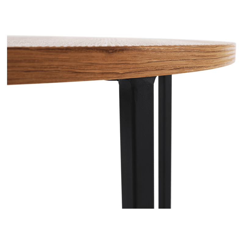 Casa si Gradina - Mobilier - Mese si birouri - Masute de cafea - Masuta laterala, stejar / metal negru, IMSAR - Infinity.ro