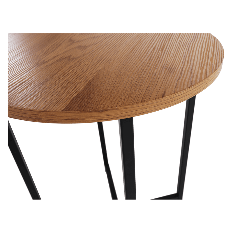 Casa si Gradina - Mobilier - Mese si birouri - Masute de cafea - Masuta laterala, stejar / metal negru, IMSAR - Infinity.ro