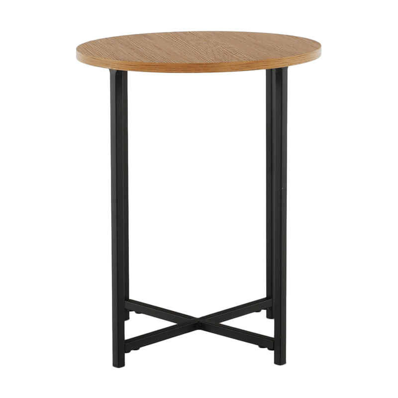 Casa si Gradina - Mobilier - Mese si birouri - Masute de cafea - Masuta laterala, stejar / metal negru, IMSAR - Infinity.ro