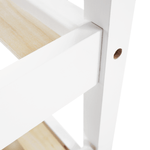 Casa si Gradina - Mobilier - Paturi si accesorii - Paturi - Pat extensibil pentru copii cu pat , alb, lemn masiv, PEDREZA - Infinity.ro