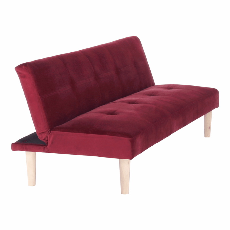 Casa si Gradina - Mobilier - Canapele si coltare - Canapele - Canapea extensibila,  bordo/stejar, ALIDA - Infinity.ro