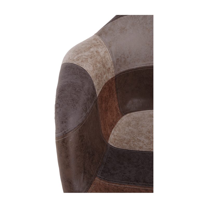 Casa si Gradina - Mobilier - Scaune si fotolii - Fotolii - Fotoliu de design, patchwork/fag, TERST - Infinity.ro