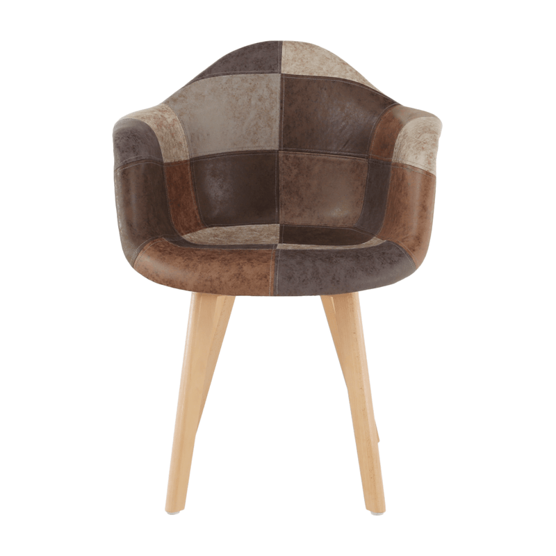 Casa si Gradina - Mobilier - Scaune si fotolii - Fotolii - Fotoliu de design, patchwork/fag, TERST - Infinity.ro