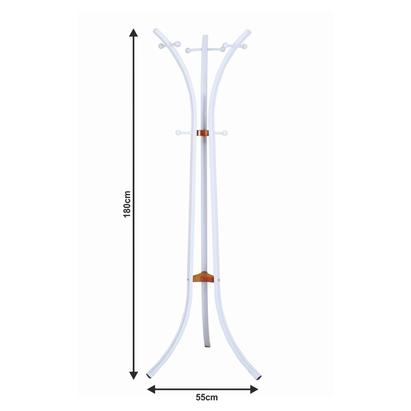 Casa si Gradina - Mobilier - Organizare si depozitare - Cuiere - Cuier, alb, CALVIN - Infinity.ro