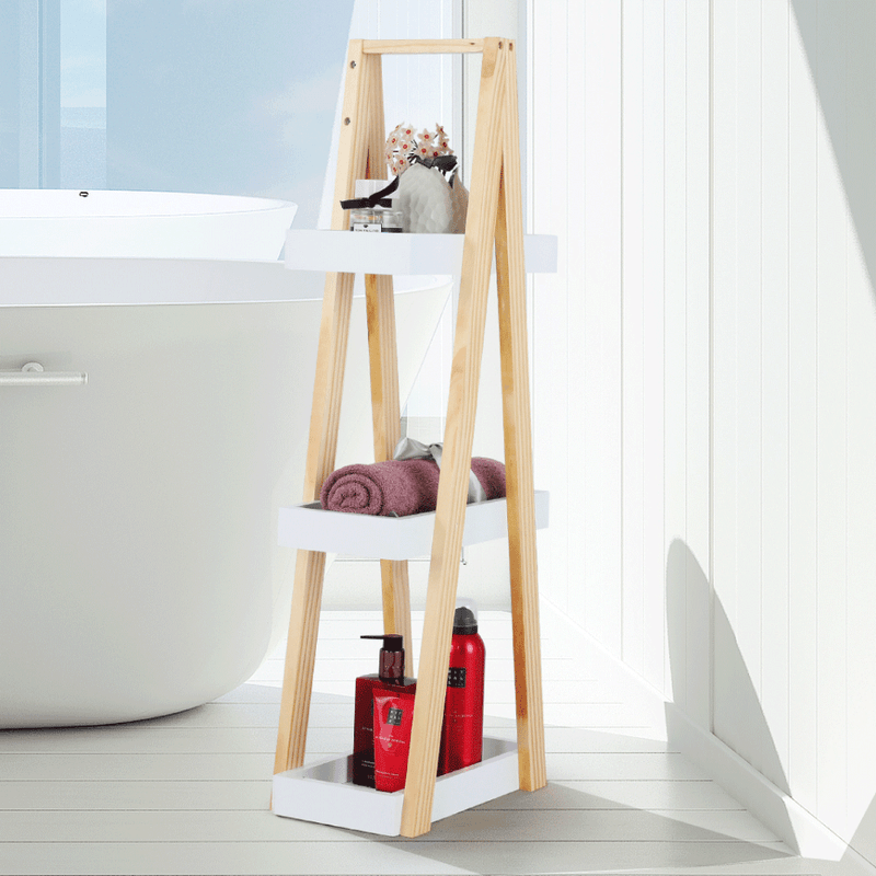 Casa si Gradina - Mobilier - Biblioteci si rafturi - Rafturi - Raft de depozitare, alb / natural, ARVEN - Infinity.ro