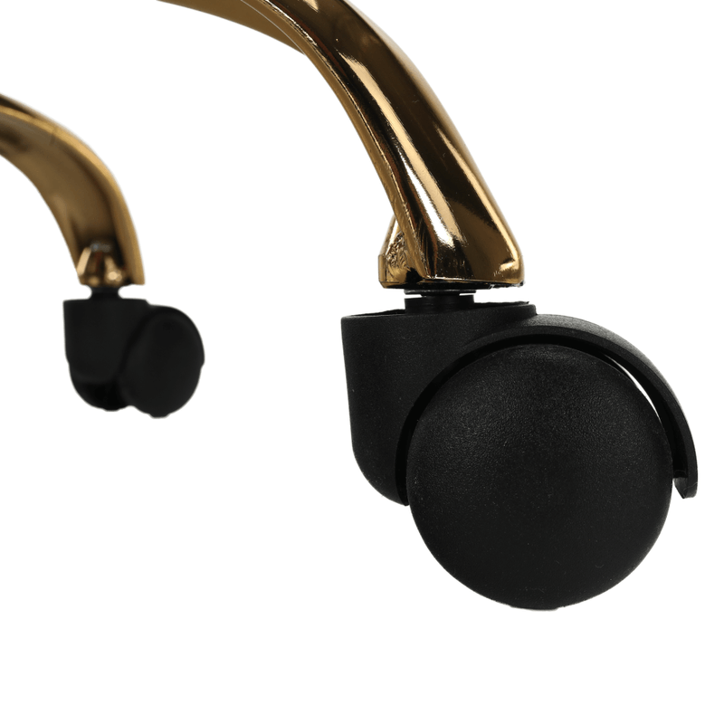 Casa si Gradina - Mobilier - Scaune si fotolii - Fotolii - Fotoliu de birou, verde material Velvet /auriu, EROL - Infinity.ro