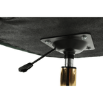 Casa si Gradina - Mobilier - Scaune si fotolii - Fotolii - Fotoliu de birou, verde material Velvet /auriu, EROL - Infinity.ro