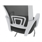 Casa si Gradina - Mobilier - Scaune si fotolii - Scaune - Scaun de sedinta, gri/alb SANAZ TYP 3 - Infinity.ro